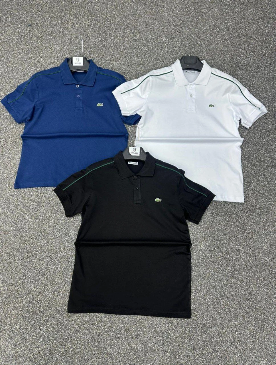 Футболка поло синяя