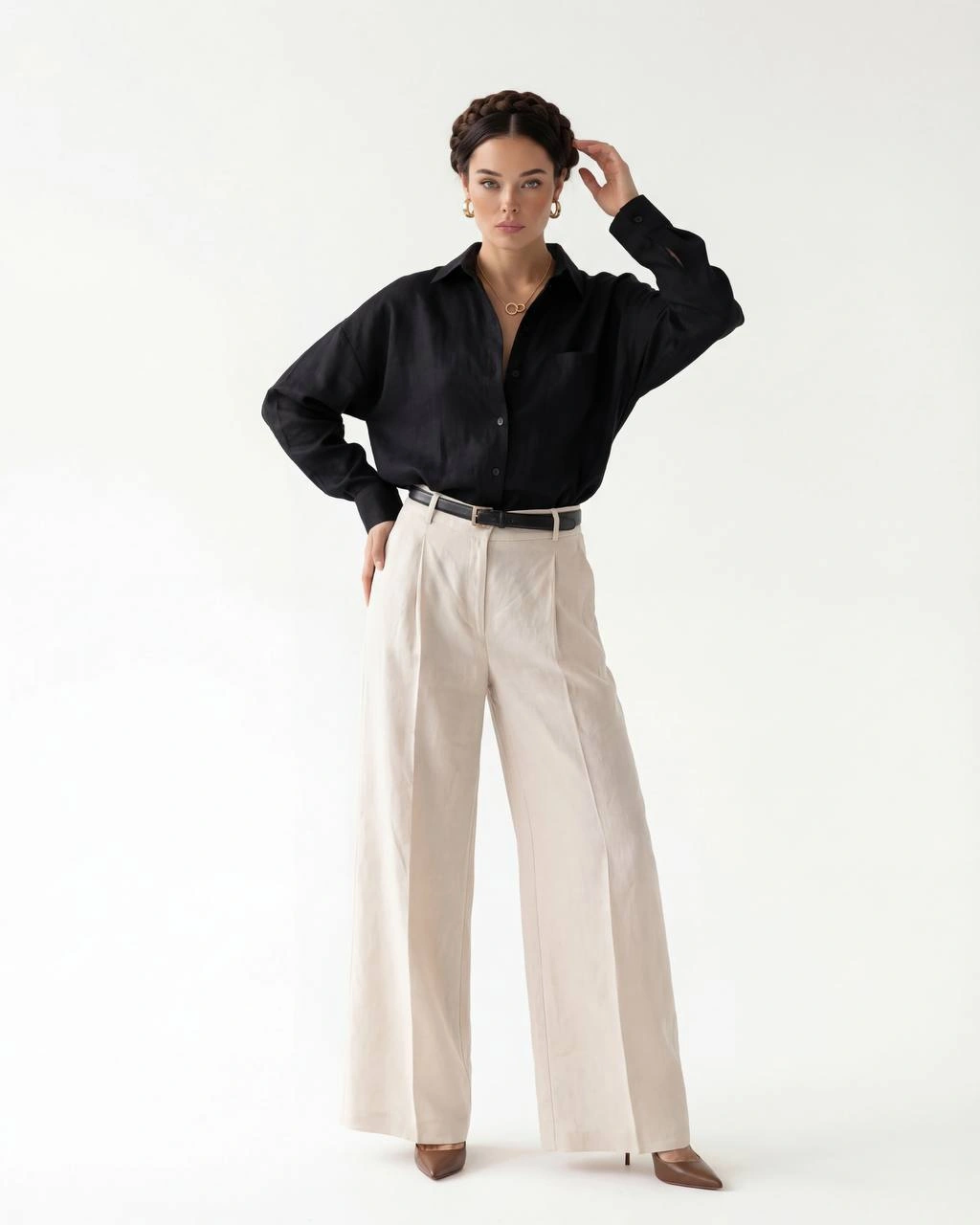 Черная рубашка